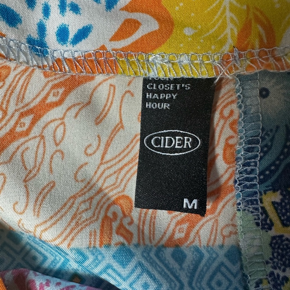 Cider Multicolor Patchwork Boho Lightweight Pants… - image 6